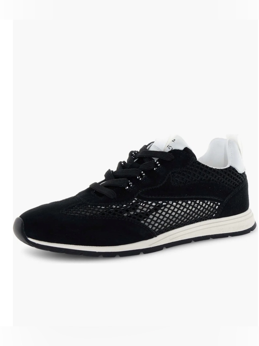NWT VOILE BLANCHE PLAY Mesh Sneaker in Black